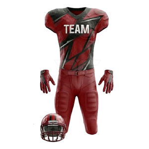 Uniforme de football américain unisexe sur mesure de haute qualité, short 100% polyester, séchage rapide, propriétés antibactériennes incluses - Product Image 1