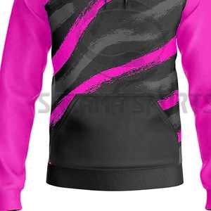 Sweats à capuche en molleton de coton/polyester avec impression en relief, broderie 3D personnalisée, pull tendance, sweats à capuche chauds pour hommes - Product Image 5