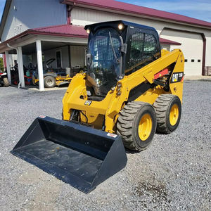 2017 pour chargeuse compacte CAT 236D Chargeuse frontale de construction urbaine à haut débit avec garde au sol 4X4 et 205mm - Product Image 1