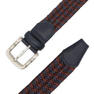 Factory Direct Braided Leather Belt Handmade Men Woven Leather Belt for Men - Product Image 1