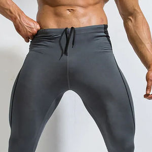 กางเกงเลกกิ้งสำหรับผู้ชายแบบแห้งเร็วกางเกงเลคกิ้งสำหรับเล่นโยคะผ้านุ่มพิมพ์ลาย - Product Image 2