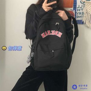 Classic Navy Red White Junior High <strong>Scholl</strong> College School Bag Student <strong>Backpack</strong> Casual Back Pack Book Bag - Product Image 4
