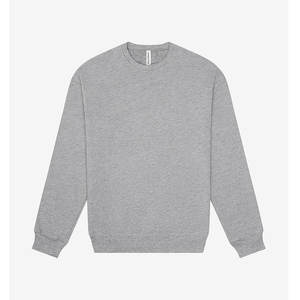 Sudadera Unisex BELLA+CANVAS de Felpa Esponjosa con Hombros Caídos en Color Gris - Product Image 4