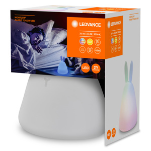 Luce notturna per bambini RGB Nightlux Rabbit Touch (Ledvance 4058075602113) - Product Image 3