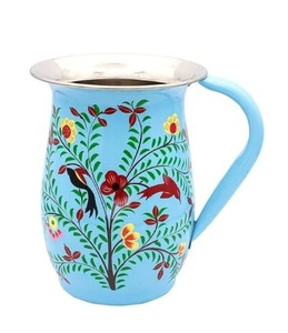 Fourniture directe d'usine de cruche d'eau colorée en acier inoxydable, verser dans le style avec une touche de couleur, cruche teintée, pichet peint - Product Image 6