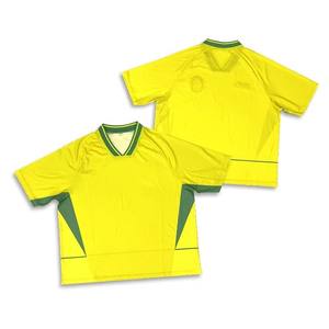 Maillot de football américain surdimensionné unisexe personnalisé imprimé rétro Streetwear chemise en maille manches courtes respirant séchage rapide - Product Image 2