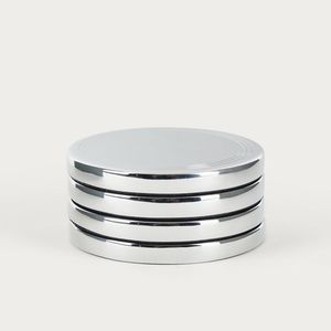 VENTA CALIENTE Posavasos de acero inoxidable de alta calidad Acabado liso Vasos elegantes de moda para uso doméstico y de oficina - Product Image 5