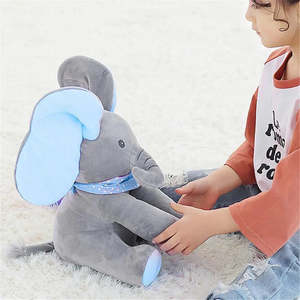 Elefante de Peluche Musical Interactivo con Sonidos para Niños - Product Image 4