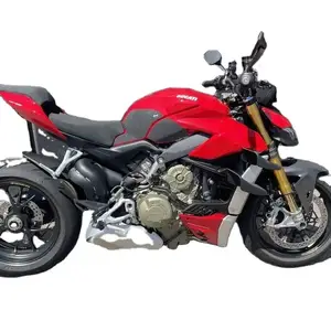 الدراجة البخارية الأصلية Ducatii Streetfighter 2022 الإصدار V4 S الدراجة البخارية الحمراء بقوة 1103 سي سي جاهزة للتوصيل