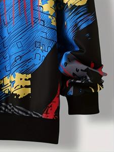 Sudadera de Invierno Moderna con Bordado por Sublimación Personalizado, Marca Privada OEM, Ropa Urbana de Moda, Forro Polar, Cortavientos, Secado Rápido - Product Image 4