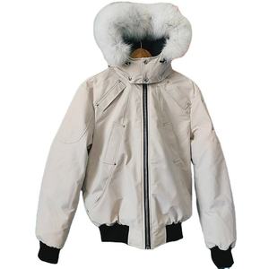 Blouson aviateur pour homme, en coton rembourré, col en fourrure, veste d'hiver, coupe ample, coupe-vent léger, vêtements d'extérieur - Product Image 3