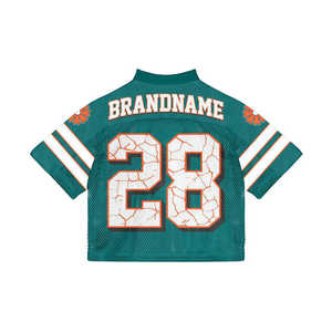 Camisetas de Práctica de Fútbol Americano para Escuela Secundaria - Logotipo y Números de Jugador Personalizados - Tejido que Absorbe la Humedad. - Product Image 2