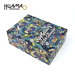 Caja de Regalo de Cartón Rígido Personalizable Estilo Punk de Huamao, Impresión a 4 Colores con Logotipo Personalizado para Libros, Calendarios y Diversos Regalos - Product Image 4