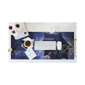 Juego de Alfombrilla para Ratón y Teclado XL Wednesday - Product Image 4
