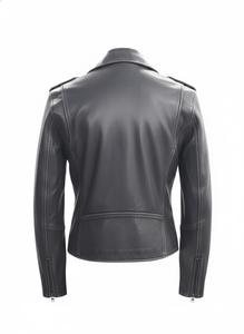 Chaqueta de Cuero para Mujer de Alta Calidad, Diseño Moderno con Mangas Largas, Precio de Mayoreo, Estilo Motera - Product Image 2