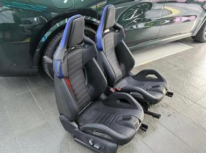 เบาะนั่งหนังสีดำน้ำเงินแบบ Recaro รุ่น M2-M8 สำหรับรถ G80 ที่ได้รับการปรับแต่ง - Product Image 3