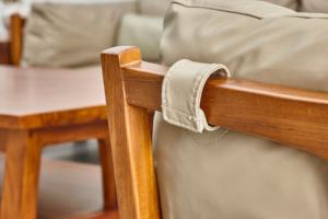Modern and Elegant Teak <b>Wood</b> <b>Frame</b> Two Seater <b>Sofa</b> Loveseat From <b>Sofa</b> Set Furniture <b>for</b> Living Room - Product Image 5