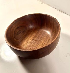 Juego de ensaladeras de madera NATURAL de alta calidad, diferentes tamaños de juego de cuencos de madera para restaurante, cocina hecha a mano - Product Image 6