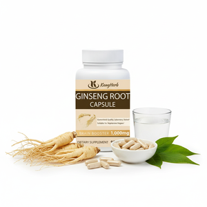 Aanpasbare <span class=keywords><strong>capsules</strong></span> met Koreaanse rode <span class=keywords><strong>ginseng</strong></span> voor volwassenen, voor immuniteit en energie, kruiden voedingssupplement - Product Image 1