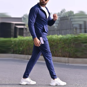 ชุดวอร์มสองชิ้นสำหรับเด็กผู้ชายชุดออกกำลังกายผ้าฟลีซสำหรับฟิตเนสยิมฟิตเนสเทคโนโลยี - Product Image 3