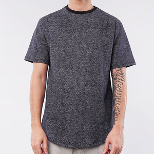 Camisetas OEM personalizadas de alta calidad para hombre, 100% algodón, manga corta, logotipo impreso, tela de estambre por sublimación, cuello personalizable - Product Image 1