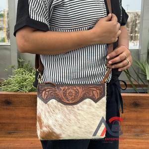 กระเป๋าสะพายคาดลำตัวใบเล็กแบบคาดลำตัวของผู้หญิงกระเป๋าถือหนังแท้แบบเป็นเครื่องมือสำหรับผม2025แบรนด์หรู - Product Image 1