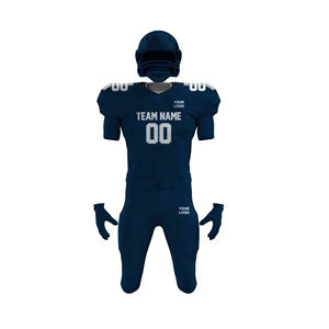 Prix de gros Uniforme de football américain Manches courtes 100% polyester Jersey Confortable Haute qualité Prix raisonnable - Product Image 5