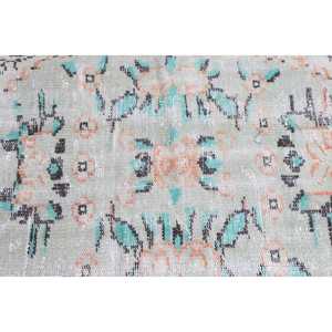 Alfombra Turca Vintage, Alfombra de 5.5x8.4 pies, Alfombra Grande Azul con Diseño de Patchwork - Product Image 5