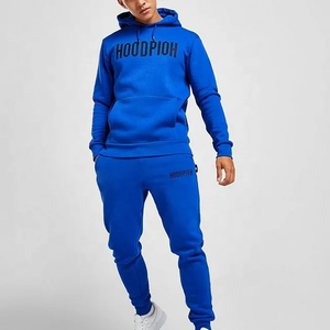 Conjunto Deportivo de Invierno para Hombre, 100% Algodón, Diseño Color Block, para Ropa Urbana Moderna y Personalizada - Product Image 1