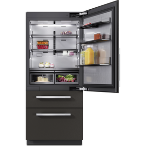 Soldes Exceptionnelles : Réfrigérateur KFMC3846R 36 Pouces Master Cool, Réfrigérateur/Congélateur Électrique Prêt à l'Intégration avec Porte à Charnière Droite et Bande de Garniture Élevée - Product Image 1