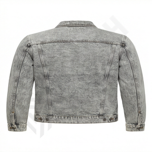 Veste en jean tendance pour femmes, vêtements de printemps et d'automne, veste en jean pour femmes, vêtements de rue durables pour hommes - Product Image 2