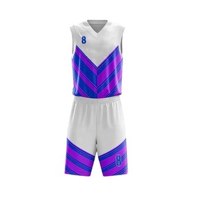 Uniforme de baloncesto de alta calidad de poliéster 100% uniforme de baloncesto de deporte al aire libre personalizado 2025 - Product Image 2