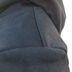 เสื้อฮู้ดดี้แฟชั่นผู้ชายปักลายแบบสั่งทำพิเศษ ทรงโอเวอร์ไซส์ ซิปคลุมหน้า สไตล์สตรีทแวร์ ผ้าฝ้ายสองด้าน ใส่สบายๆ สำหรับฤดูหนาว - Product Image 5