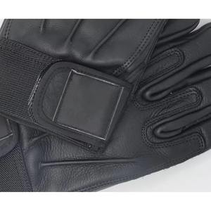 Guantes de carreras para silla de ruedas de cuero de vaca de alta calidad, guantes de protección de manos resistentes a la abrasión para actividades al aire libre - Product Image 2