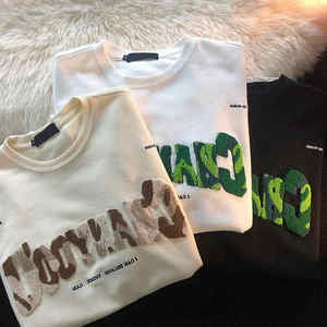 เสื้อยืดผู้ชายทรงปกติ OEM หนานุ่ม พิมพ์โลโก้ด้านหน้า ผ้าฝ้ายธรรมดา แขนปกติ ไซส์ใหญ่ เป็นมิตรกับสิ่งแวดล้อม แห้งเร็ว - Product Image 2