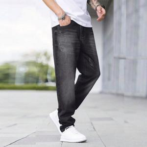 Nouvelle Arrivée – Jean Décontracté Homme Coupe Droite Taille Mi-Haute, Écologique, Respirant, Séchage Rapide, Conception Personnalisée, Grammage Lourd, Orienté Export - Product Image 4