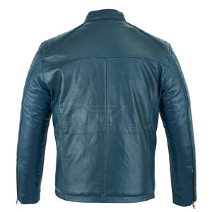 Chaqueta de Cuero para Hombre, Último Modelo, Venta al Por Mayor, Alta Calidad, Logotipo Frontal, Impermeable, Resistente al Viento, Transpirable, Personalizable OEM/ODM, Invierno - Product Image 2