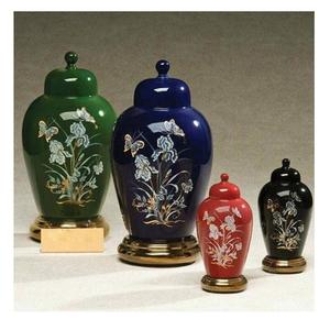 Urne funéraire en marbre bleu pour cendres humaines avec souvenir, urne funéraire commémorative pour adulte, urne funéraire de luxe et ensemble de souvenirs. - Product Image 4