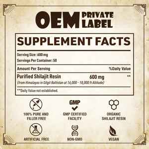 Pure Himalayan <b>Shilajit</b> Resin Liquid <b>Oil</b> Capsules Wild-Cultivated Herbal Extract 85 Trace Minerals Fulvic Acid Plant Extract for - Product Image 5