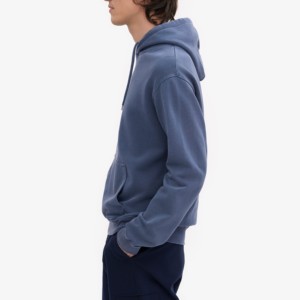 2025 Premium <b>Pullover</b> <b>Men</b> Streetwear Hoodie Custom Logo Printed on Solid Color Sweatshirt With Embossed Collar Hoodies For <b>Men</b> - Product Image 3