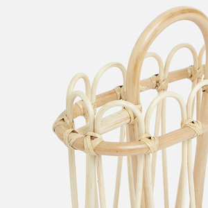 การออกแบบสร้างสรรค์หวายชั้นวางนิตยสาร/ผู้ถือนิตยสารสำหรับตกแต่งบ้านขายส่งผลิตภัณฑ์ทำโดยช่างฝีมือเวียดนาม - Product Image 6