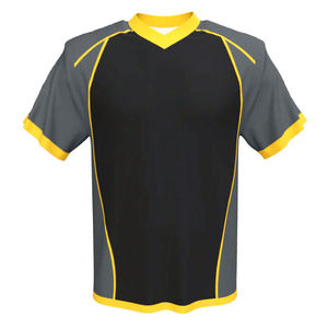 Meilleur prix, maillot de lacrosse personnalisé imprimé, col en V, 100% polyester, imperméable, respirant, service OEM 2026 - Product Image 1