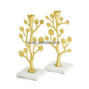 Derniers modèles de bougeoirs antiques de qualité supérieure, lot de 12 bougeoirs vintage pour décoration de table en Inde - Product Image 4