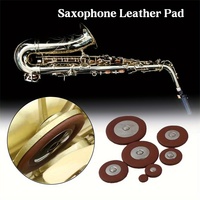 Multiple Size Sax Leather Pads Performances Accessory Replacements Part Saxophone Pads for Soprano Alto Tenor Saxophone Cushion