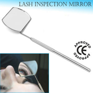 Miroir mural anti-buée plaqué or en acier inoxydable pour technicien professionnel des cils, personnalisé, simple face, pour extensions de cils - Product Image 4