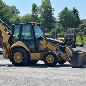 ENVÍO GRATUITO CAT-420E Retroexcavadora con Ruedas, Aprobada por EPA y CE, Cilindro Hidráulico Eaton, Motor Principal, Bomba, Caja de Cambios, PLC. - Product Image 1