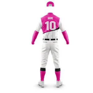 Meilleur design d'uniformes de baseball personnalisés Nouveaux ensembles respirants uniformes de baseball célèbres vierges à impression personnalisée - Product Image 5