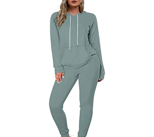 Chándal de Mujer Personalizado a Precio Económico, Manga Larga, Grueso, Sólido, Ecológico, Transpirable, Estilo Único, Verano - Product Image 3