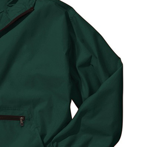 Hot Selling Custom LOGO <b>Pullover</b> Windbreaker <b>Jackets</b> Woven Fabric Hooded Collar Pattern Decoration for Winter Season - Product Image 3