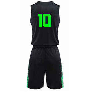 Uniforme de basket-ball pour hommes uniforme à séchage rapide respirant 100% vente en gros uniforme de basket-ball d'entraînement unisexe personnalisé pour OEM 2025 - Product Image 6